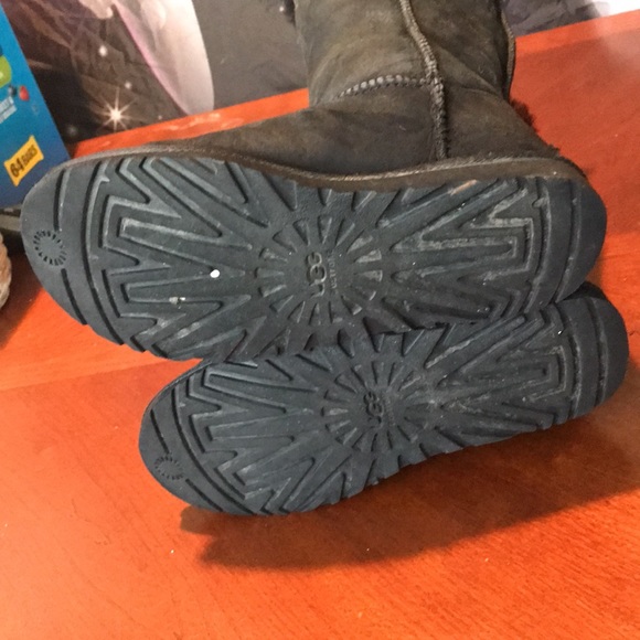 Ugg black winter boots size 6 - Picture 12 of 16